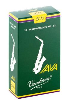 Vandoren SR2635 Alto Saxophone Java Reeds Strength #3.5. (Box of 10) (VN-SR2635)