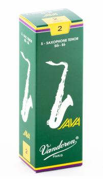 Vandoren SR272 Tenor Saxophone Java Reeds Strength #2. (Box of 5) (VN-SR272)