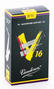 Vandoren SR7035 Alto Saxophone V16 Reeds Strength #3.5. (Box of 10) (VN-SR7035)