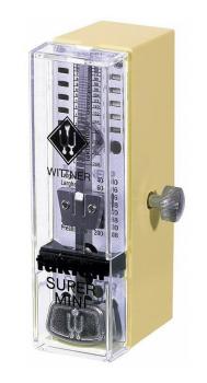 Wittner 882051 Taktell Super-Mini Series. Plastic Casing Ivory No Bell (WI-882051)