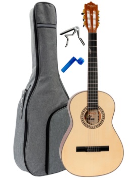Palmer KARISSA 36" Classical Guitar + Value Pack: Capo, String Winder  (PA-KARISSA-VP)