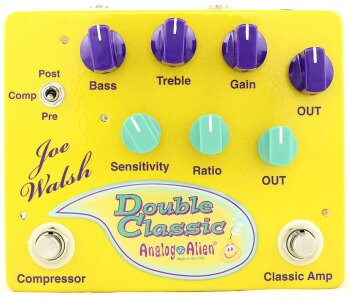 Joe Walsh Double Classic (Compressor/Overdrive Pedal) (AA-JWDC-05)