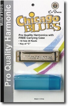 Chicago Blues Harmonica - C (LO-CB91015)