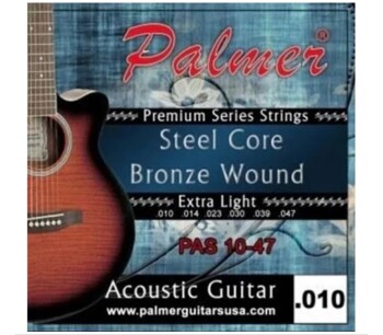 Palmer Acoustic Guitar Strings Extra Light 10-47 (PA-PAS1047)