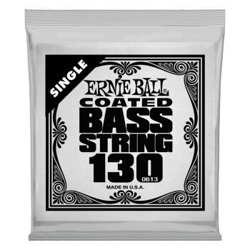 .130 Slinky Coated Nickel Wound Electric Bass String Single (ER-P00613)