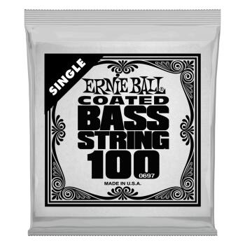.100 Slinky Coated Nickel Wound Electric Bass String Single (ER-P00697)