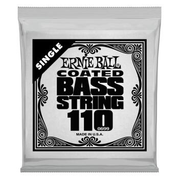 .110 Slinky Coated Nickel Wound Electric Bass String Single (ER-P00699)