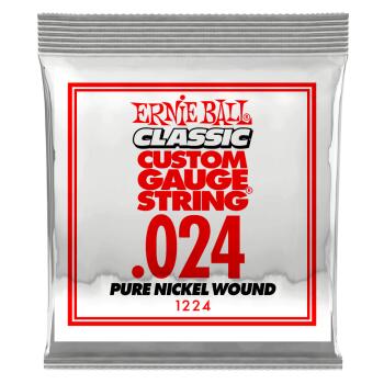 .024 Classic Pure Nickel Wound Electric Guitar Strings 6 Pack (ER-P01224)
