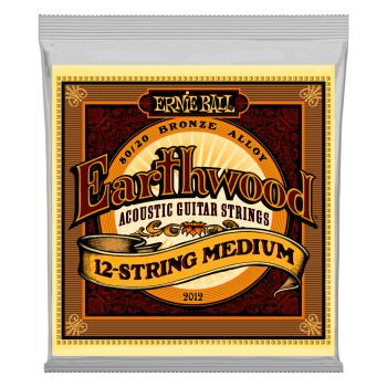 Earthwood Medium 12-String 80/20 Bronze Acoustic Guitar Strings - 11-2 (ER-P02012)