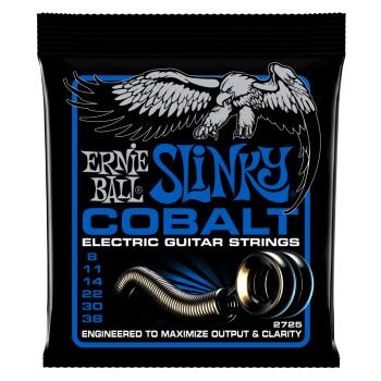 Extra Slinky Cobalt Electric Guitar Strings - 8-38 Gauge (ER-P02725)
