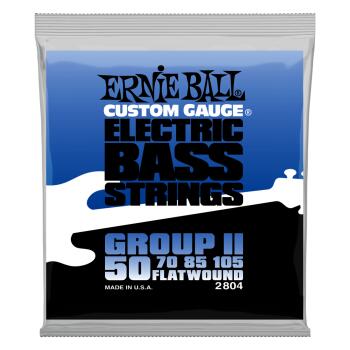 Flatwound Group II Electric Bass Strings - 50-105 Gauge (ER-P02804)