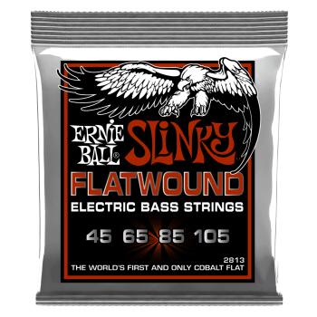 Hybrid Slinky Flatwound Electric Bass Strings - 45-105 Gauge (ER-P02813)