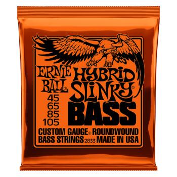 Hybrid Slinky Nickel Wound Electric Bass Strings - 45-105 Gauge (ER-P02833)