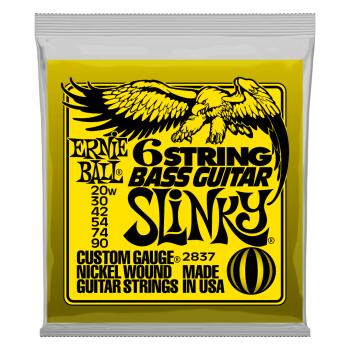 Slinky 6-String w/ small ball end 29 5/8 scale Bass Guitar Strings - 2 (ER-P02837)