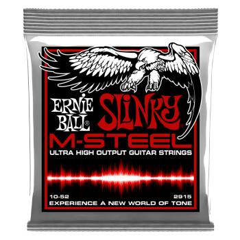Skinny Top Heavy Bottom Slinky M-Steel Electric Guitar Strings - 10-52 (ER-P02915)