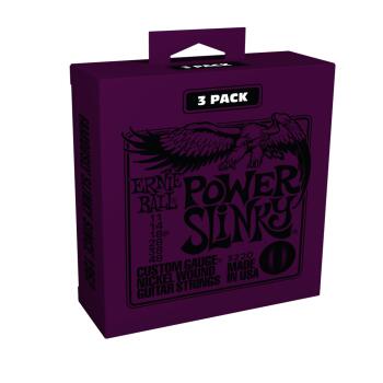 Power Slinky Nickel Wound Electric Guitar Strings 3 Pack - 11-48 Gauge (ER-P03220)