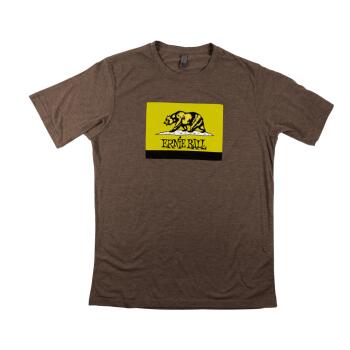 CA Bear Flag Green T-Shirt SM (ER-P04871)