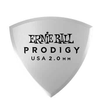 Ernie Ball 2.0mm White Shield Prodigy Picks 6-pack (ER-P09337)