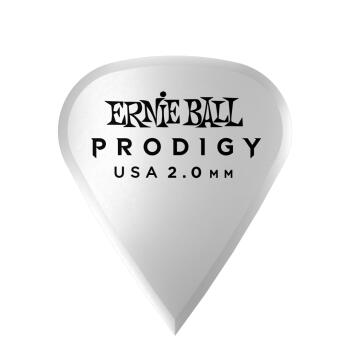 Ernie Ball 2.0mm White Sharp Prodigy Picks 6-pack (ER-P09341)