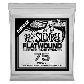.075 Slinky Flatwound Electric Bass String Single (ER-P10875)