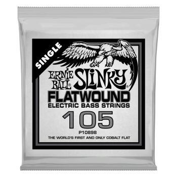 .105 Slinky Flatwound Electric Bass String Single (ER-P10898)