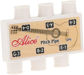 Alice A001P GP6 Guitar Pitch Pipe Tuner Note Selector (AL-GP6)