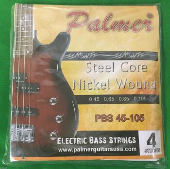 Palmer Guitars Steel Core Nickel Wound PBS 45-105 Electric Bass String (PA-PBS 45-105)