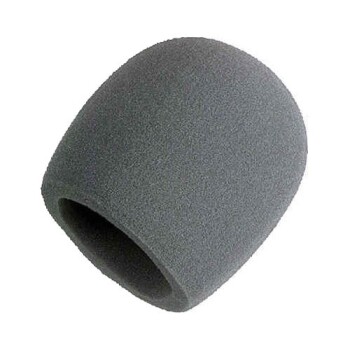 Grey Windscreen for Ball Type Microphones (PE-WS-GREY)