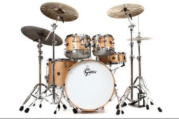 Gretsch Drums Renown 5pc Shell Pack with 22" Kick and Snare Drum - Glo (XX-RN2-825-GN)