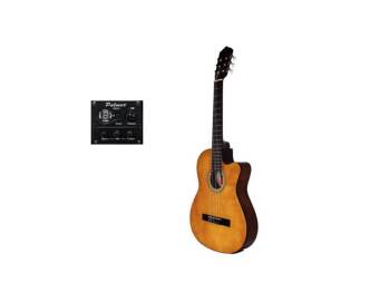 Palmer Classical Acoustic Electric Guitar Light Brown (PA-PC13CEQ-PEQ1-LB)