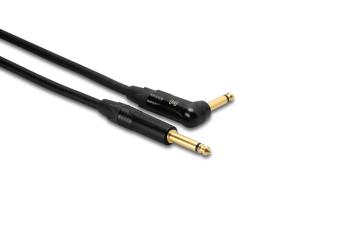 Hosa CGK-005R Edge Guitar Cable Straight to Right Angle. 5' (HS-CGK-005R)