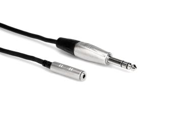Hosa HXMS-005 Pro Headphone Adapter Cable REAN 3.5mm TRS to 14" TRS. 5 (HS-HXMS-005)