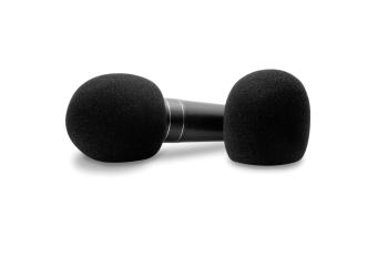 Hosa MWS-225 Microphone Windscreen. Black (HS-MWS-225)